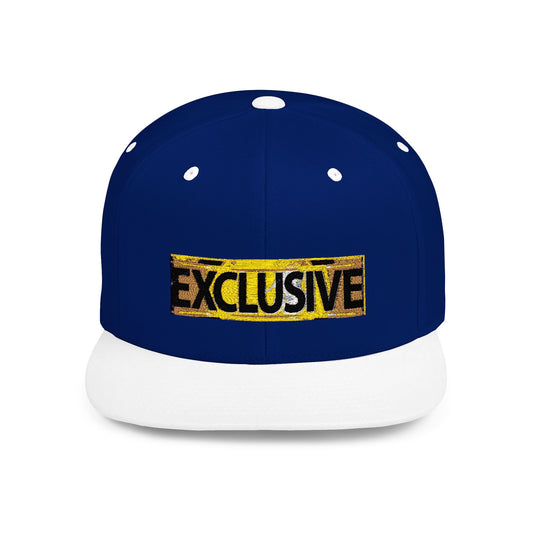 Exclusive Flat Bill Snapback Cap | Urban Style & Trendy Apparel