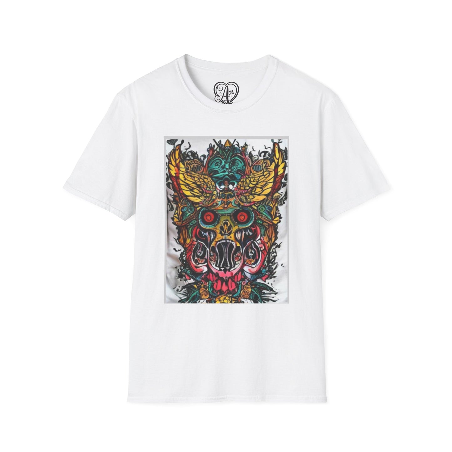 Colorful Graphic Unisex T-Shirt for Art Lovers - Ideal for Festivals and Everyday Wear